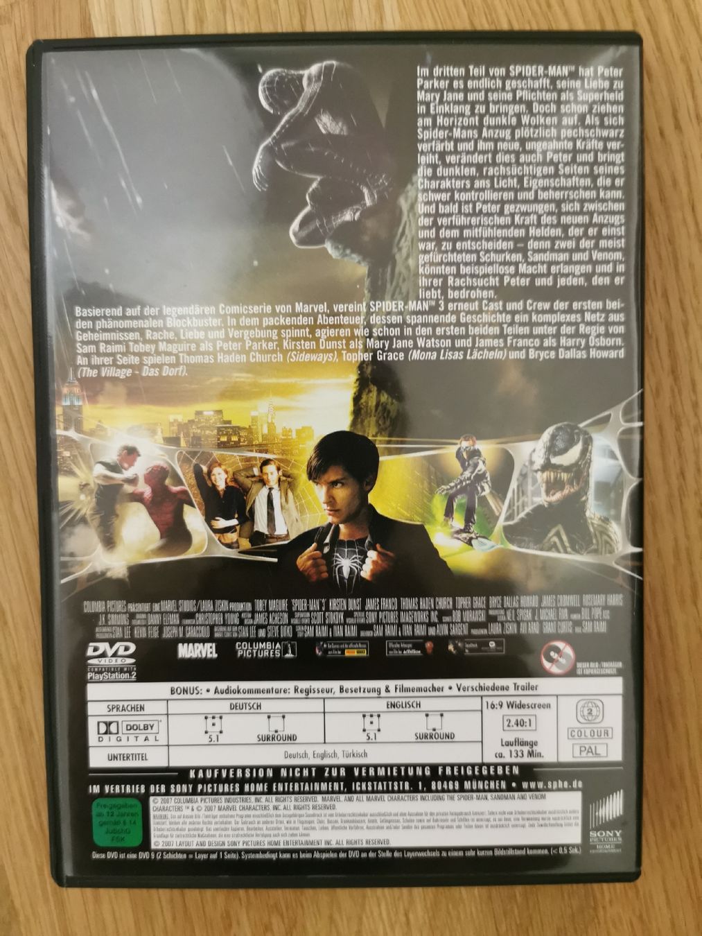 Tutti i DVDs: Spiderman 3 - DVD – Usato da Arnegg venduto da michik999 1