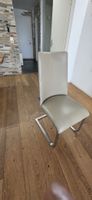 Esszimmerstuhl Pfister Leder beige Freischwinger gebraucht