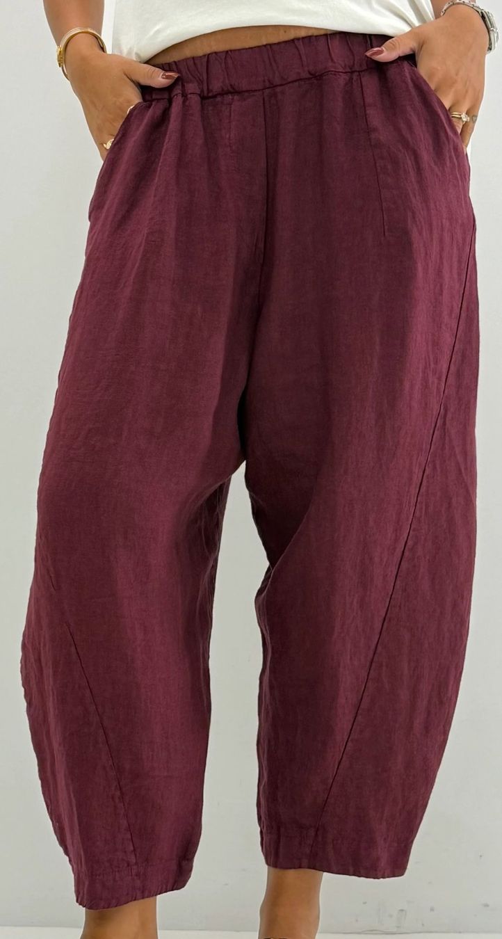 Pantaloni: PANTALONS EN LIN! M – Nuovo e nell'imballaggio originale da Locarno venduto da NicoNion 6