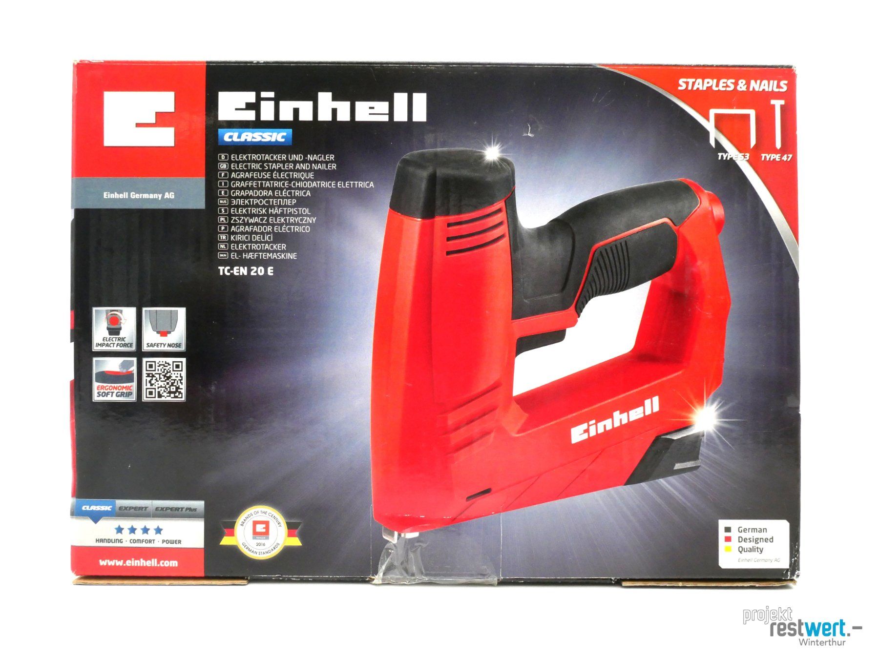 Einhell Tutti gli attrezzi: EINHELL - Elektro- und Nageltacker – Nuovo (secondo la descrizione) da Winterthur venduto da Restwert_Winterthur 5
