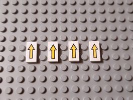 LEGO Classic Space - Bedruckte Fliesen - 3069p06 (Lot 4)
