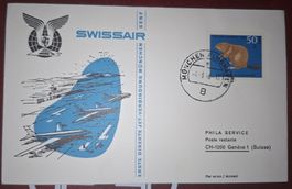 Swissair München - Genf 14.03.1968