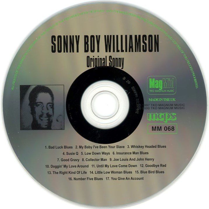 CD: CD - SONNY BOY WILLIAMSON Original Sonny – Usato da Morges venduto da evnocha3 3