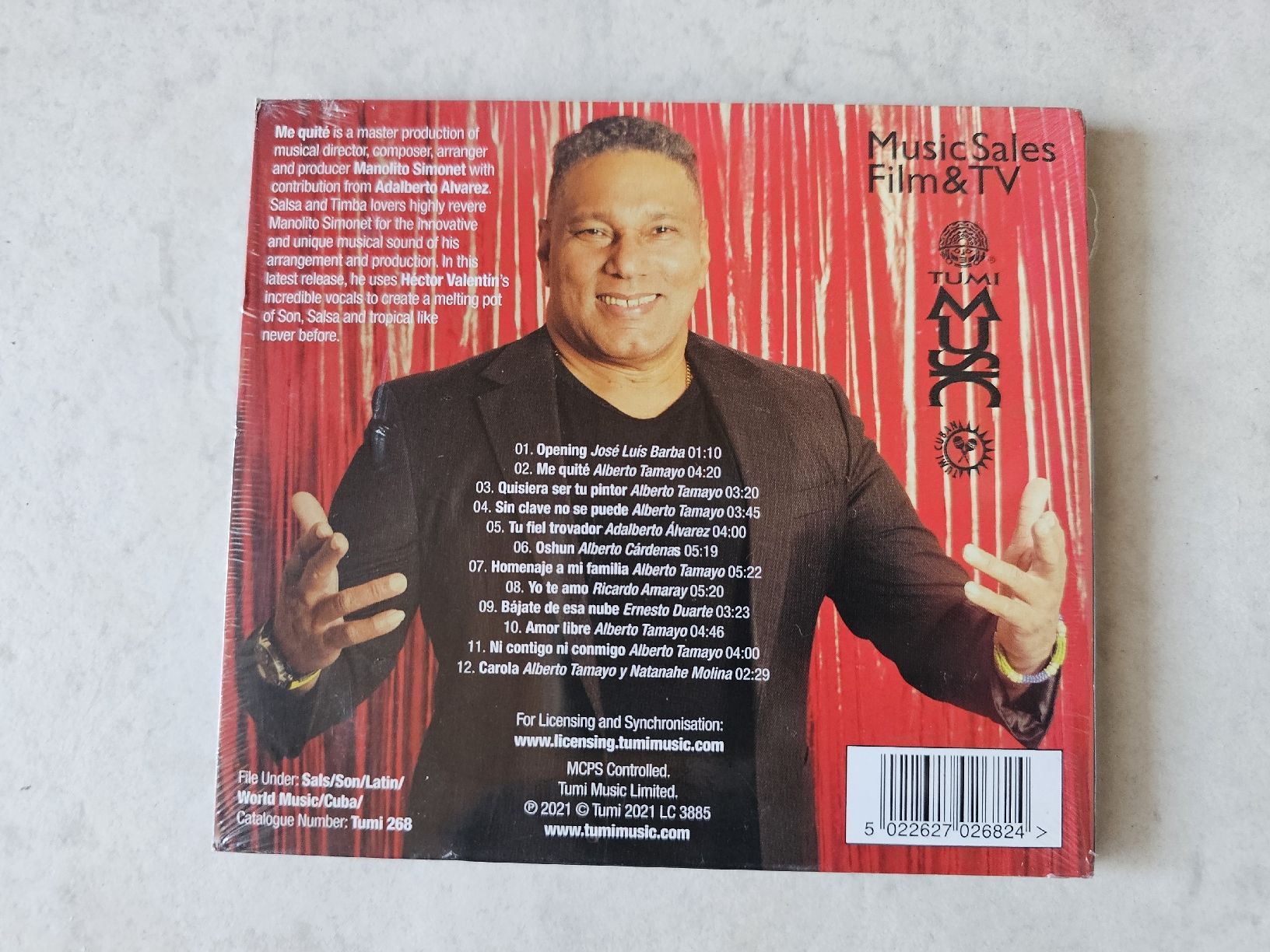 CD: Héctor Valentin  -  Me Quité  /  Fabrikneu – Nuovo e nell'imballaggio originale da Schneisingen venduto da backstore24 1
