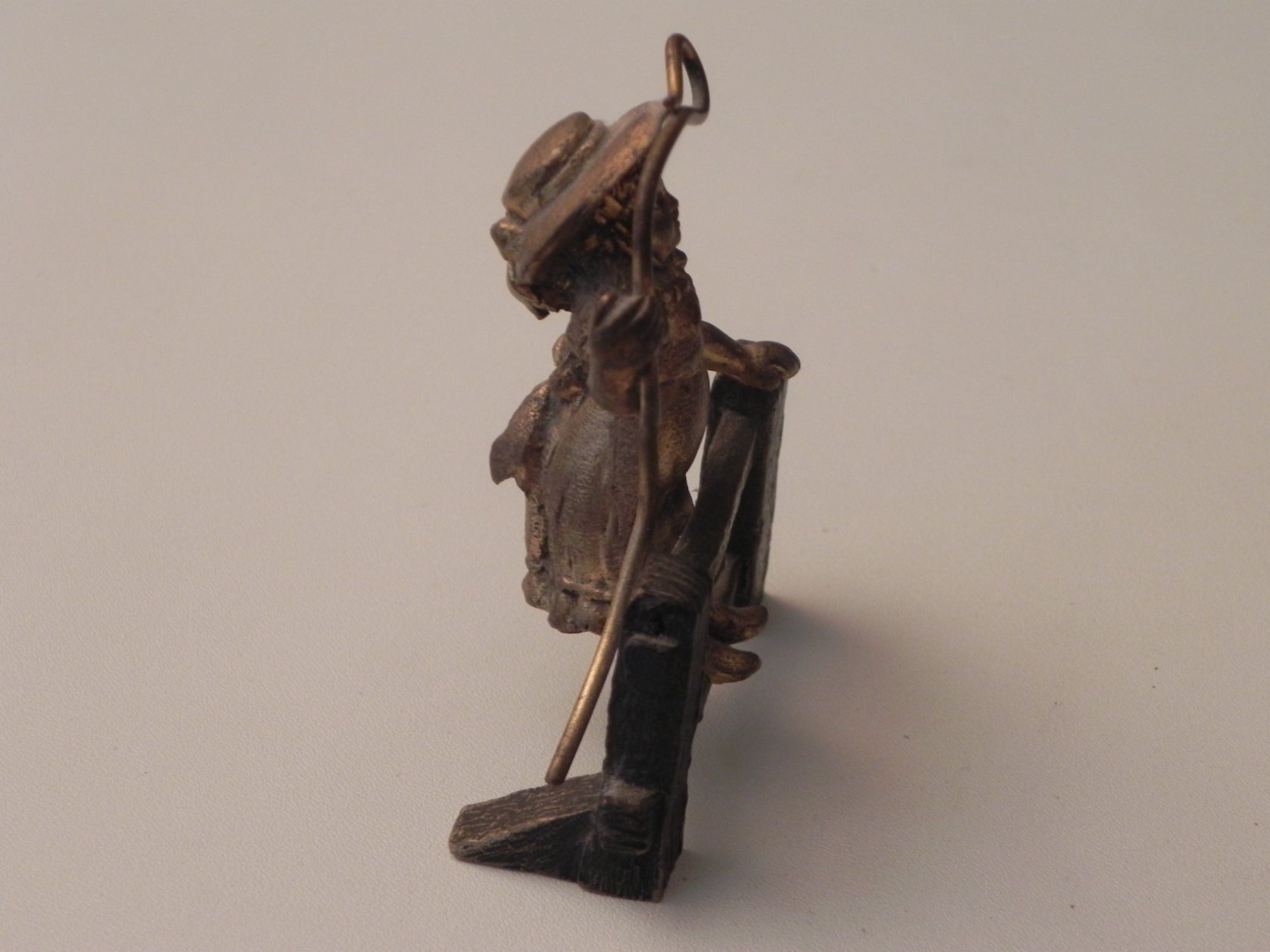 Figuren: Antike kleine Sammelfigur aus Messing oder Bronze – Gebraucht aus Minusio von Lory64 4