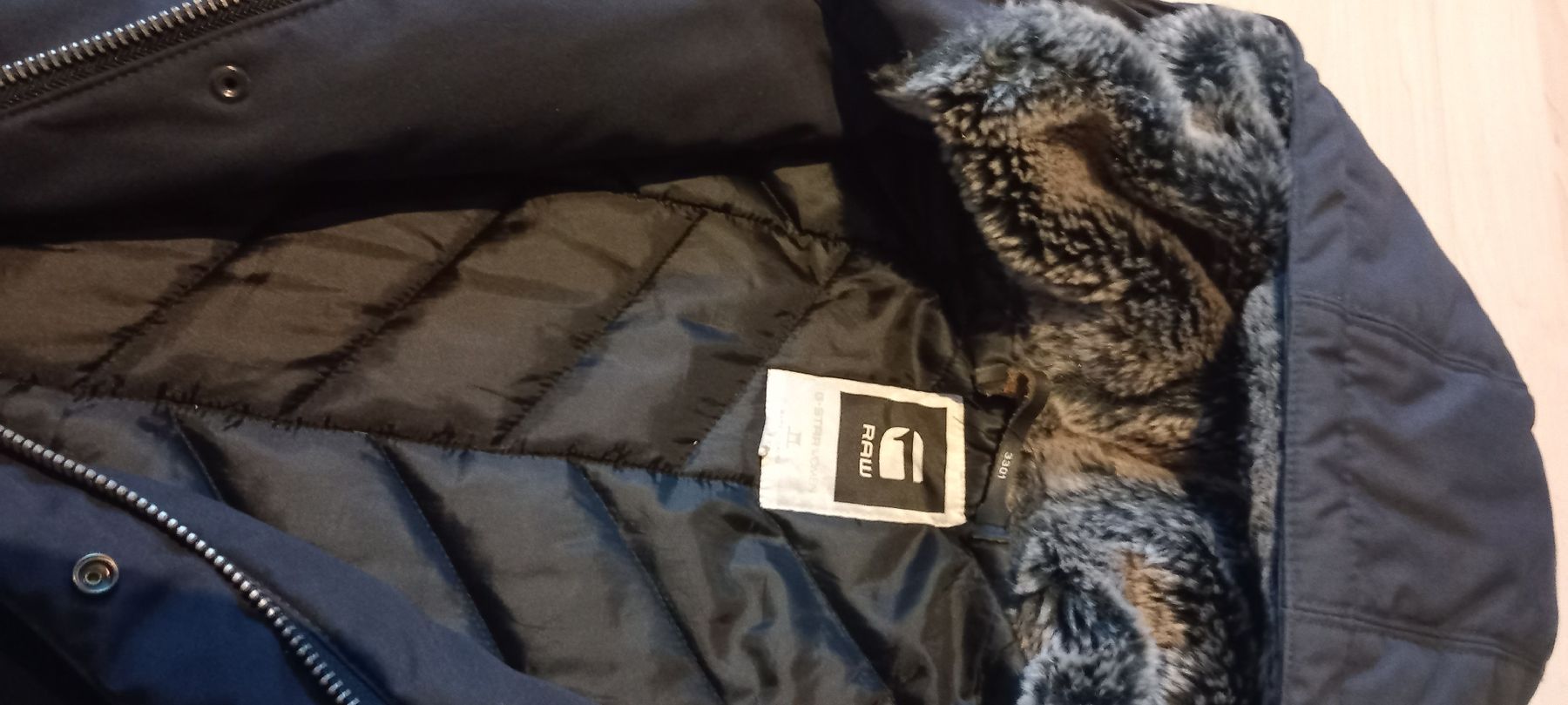 G-Star Giacche: G Star Raw Winterjacke Gr. S dunkelblau – Nuovo (secondo la descrizione) da Rebstein venduto da bestforyou 1