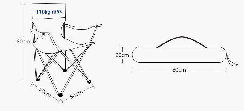Sedie: Chaise de camping solide 130kg max – Nuovo e nell'imballaggio originale da Morges venduto da All4nature 2