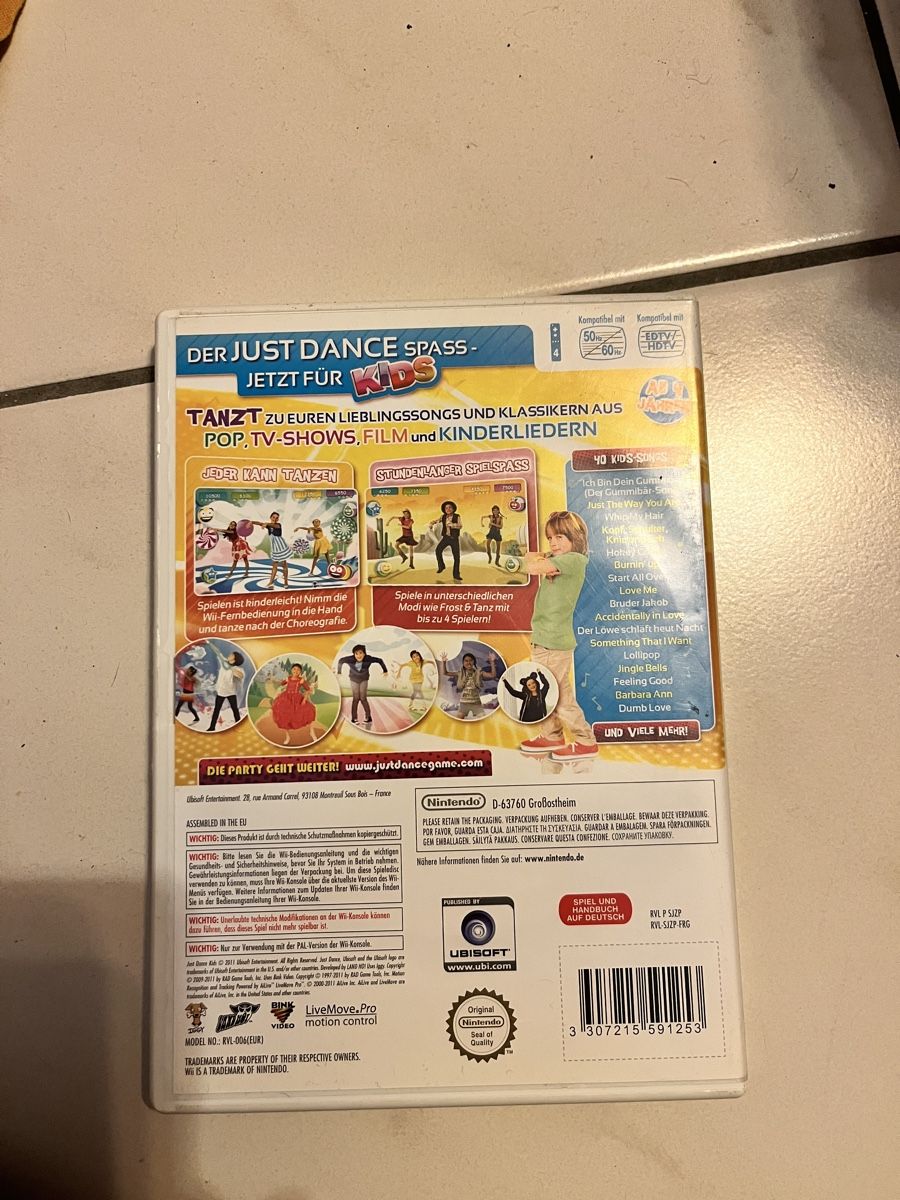 Nintendo Spiele: Just Dance Kids Wii – Gebraucht aus Frick von  1
