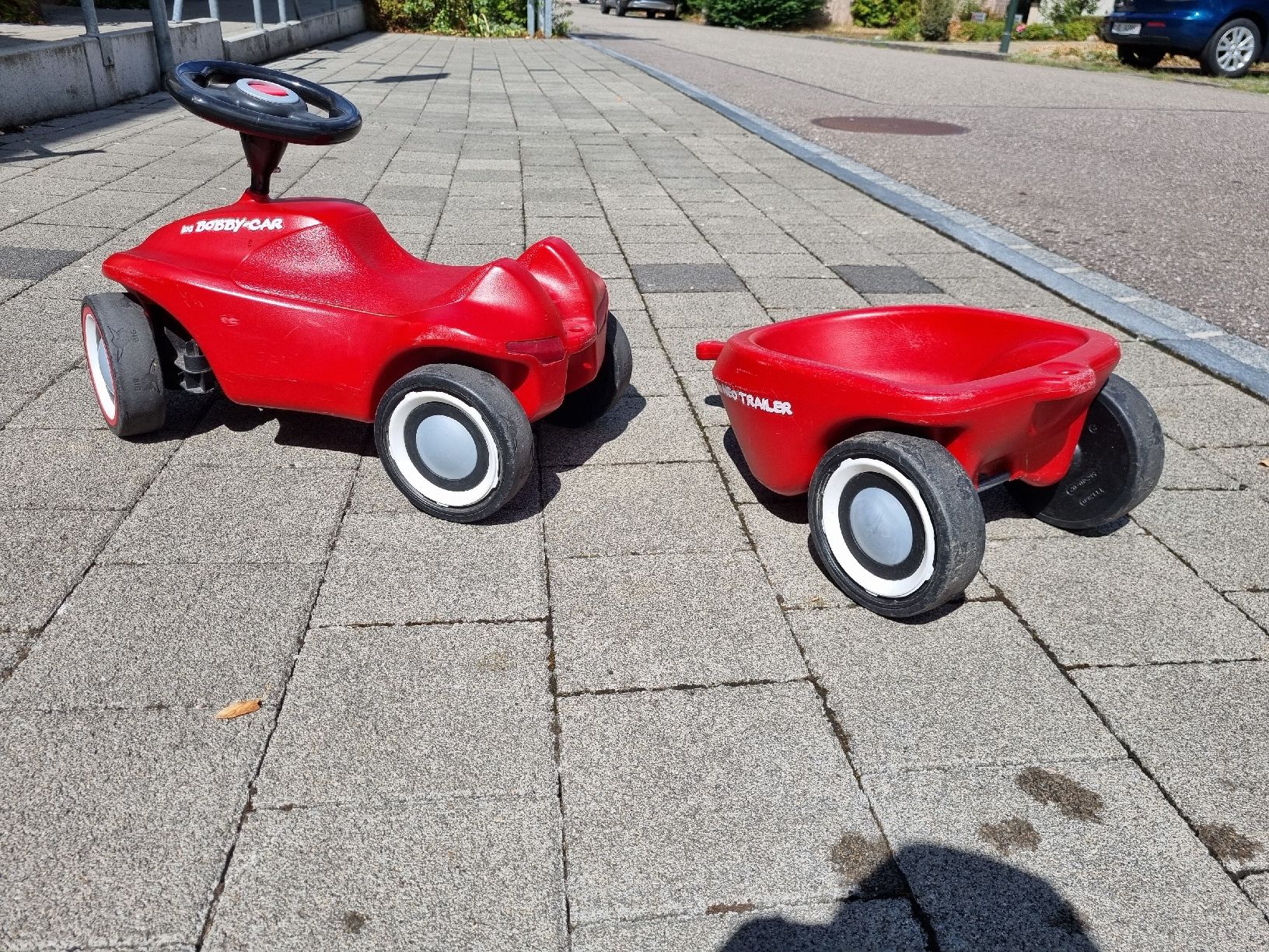 Veicoli per bambini: Bobby-Car mit Anhänger  – Usato da Muttenz venduto da Bergkamp01 2