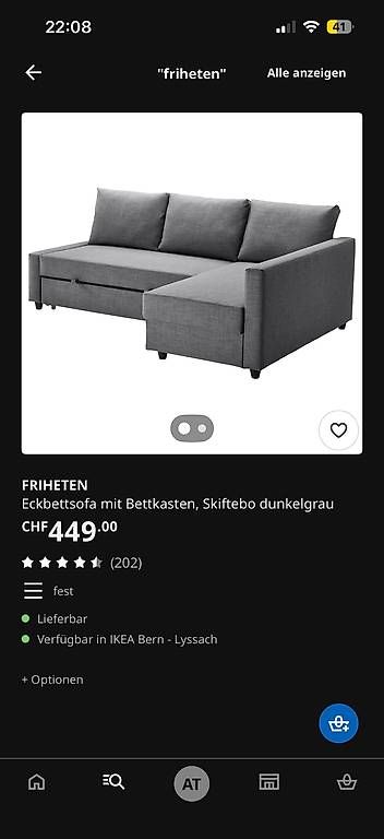 Ikea Divani: Ikea Sofa zu verkaufen – Usato da Biel/Bienne venduto da ana_xf55 1