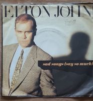 Elton John Sad Songs (Say So Much) 7" Vinyl