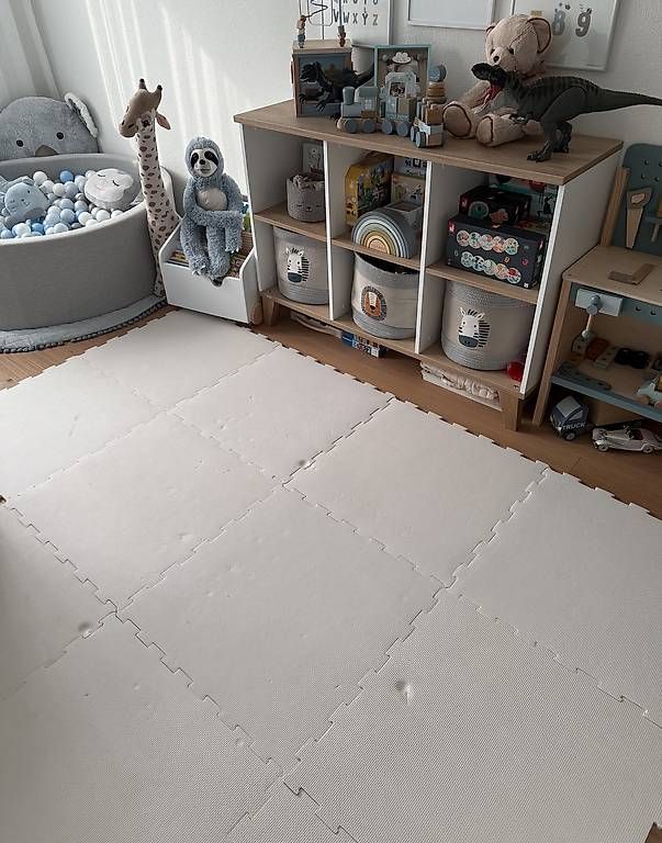 Tappeto da gioco: Schaumstoffmatte 14 Stück weiss – Usato da Sargans venduto da jenabek 1