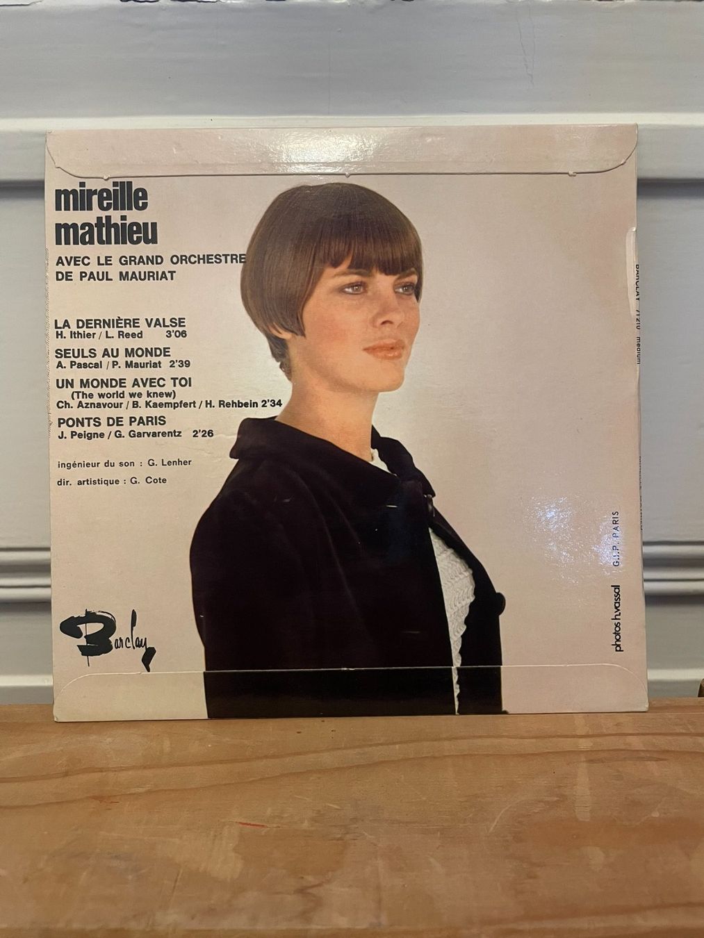 Mireille Mathieu – La Dernière Valse 1967 VG++ (Gebraucht) in Bern für ...