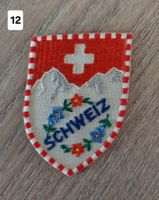 Badge , Patch, Aufnäher SCHWEIZ , Berge/Alpenblumen(12)
