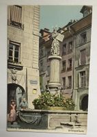 ALTE ANSICHTSKARTE BERN MOSESBRUNNEN