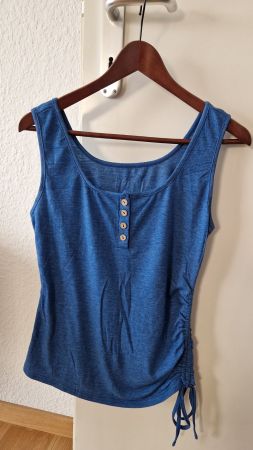 Sommer Top Gr. M blau luftig bequem Strand Ferien ❤️ NEU ❤️