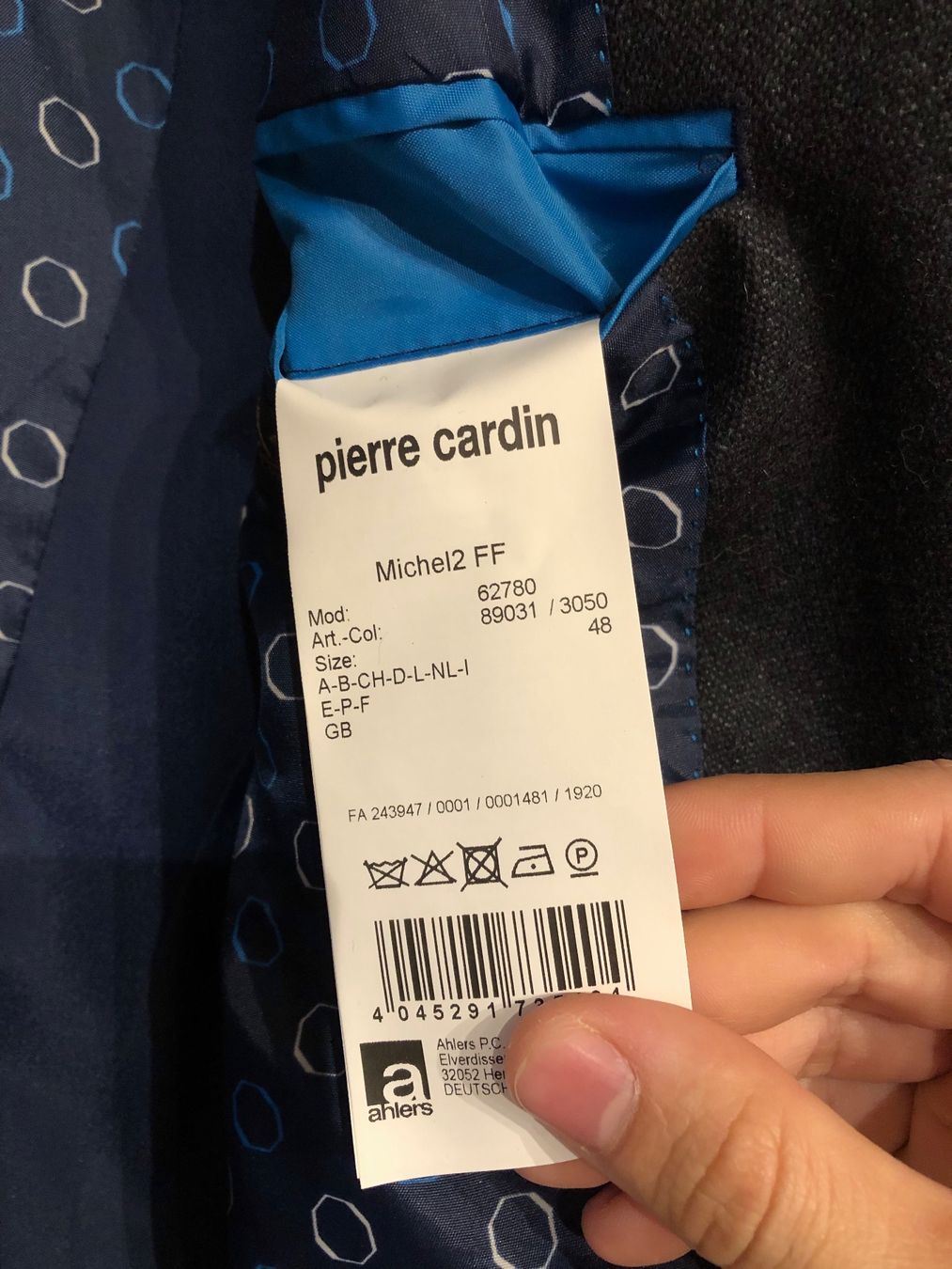 Pierre Cardin Giacche: Tweed Veston Pierre Cardin Futureflex – Nuovo (secondo la descrizione) da Basel venduto da hor_w6s8 3
