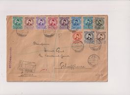 EGYPTEN in die Schweiz !! Top Briefe von 1931