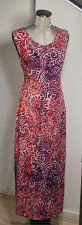 S 36 langes Maxi Sommerkleid Viscose FÜR GROSSE SIE