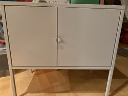 IKEA Metallschrank weiss zwei Türen guter Zustand