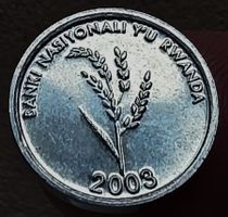 RWANDA 1 FRANC 2003 UNZ.