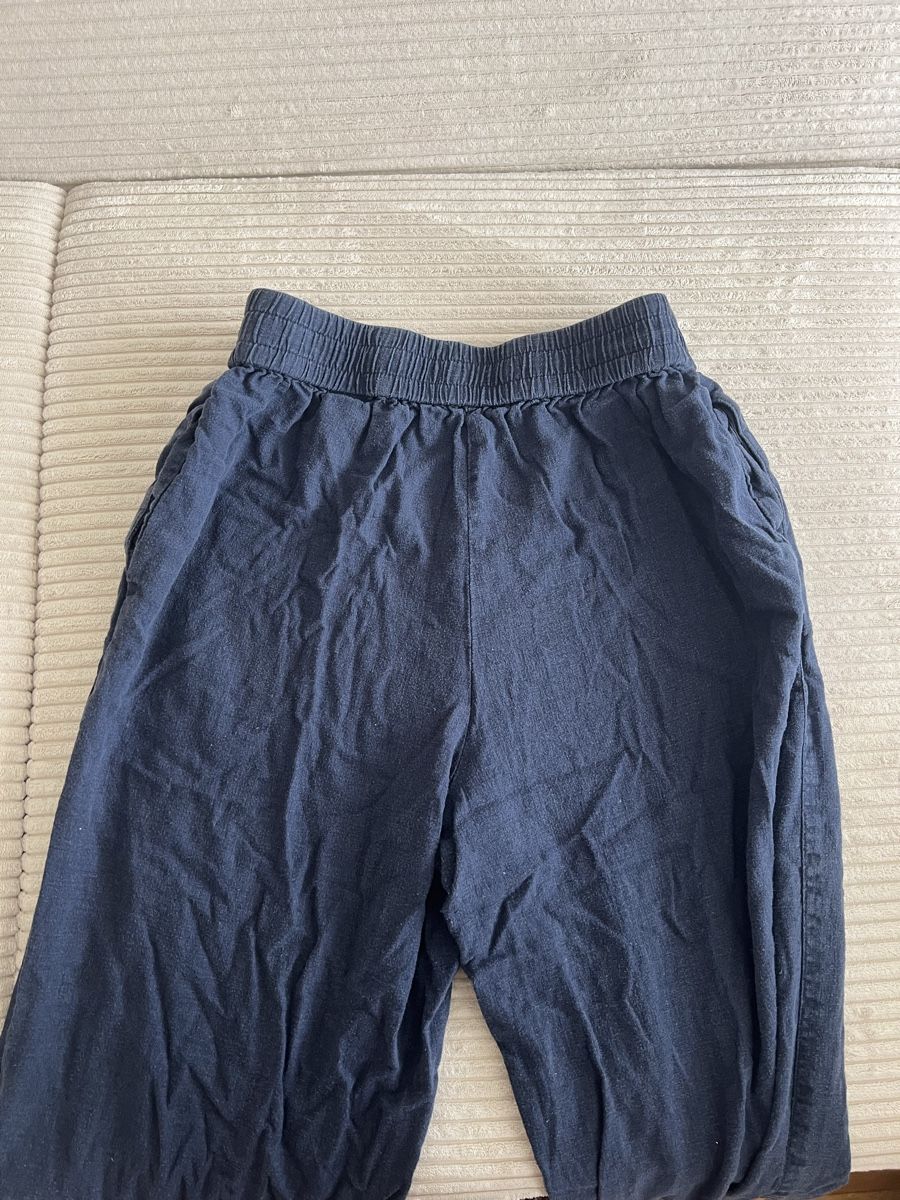 Zara Pantalons: ZARA LEINENHOSE NAVY GR S – D'occasion à Basel par theo-g77 5