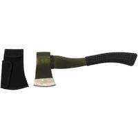 Axt mit Fiberglasstiel, oliv/schwarz