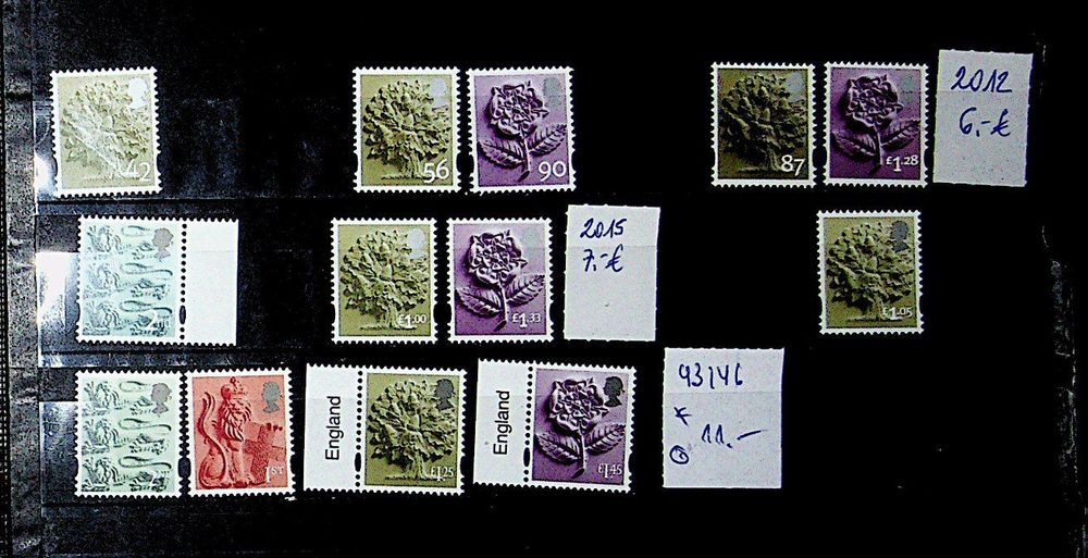 Timbres Du Royaume-Uni: 1700 Petits Formats Plus 1400 Grands Formats