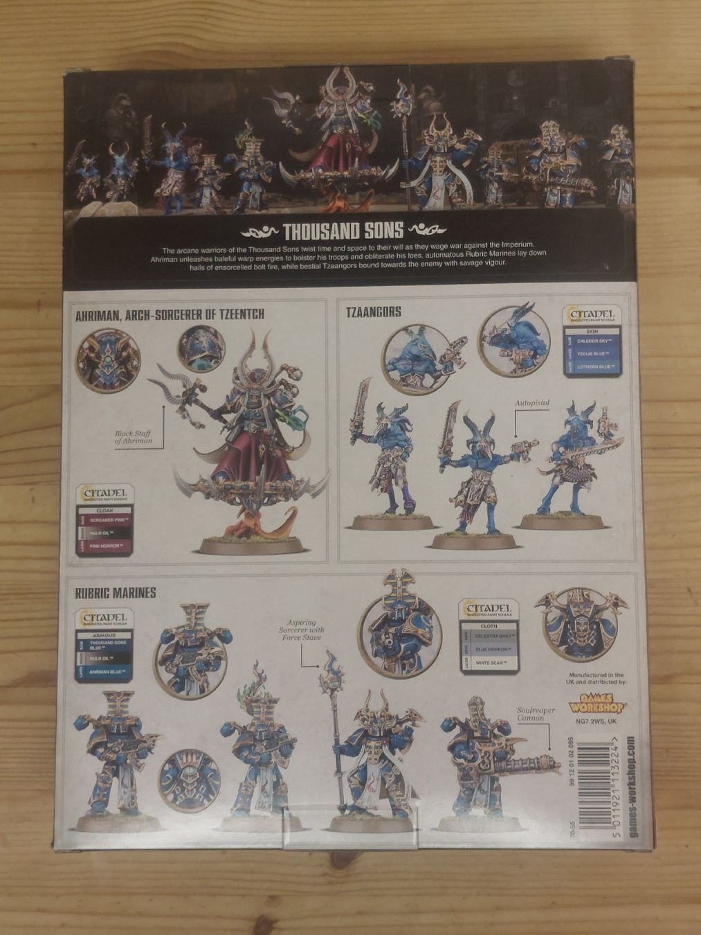 Kit di modellismo & Modellini statici: Thousand Sons start collecting Warhammer 40.000 – Nuovo (secondo la descrizione) da Zürich venduto da kitkis 1