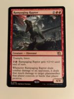 1 x Rampaging Raptor - Magic: The Gathering - MtG