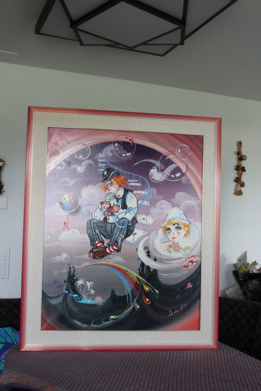 Poster & Bilder: Clown auf Himmelleiter – Gebraucht aus Romanshorn von gel_b9nh 4