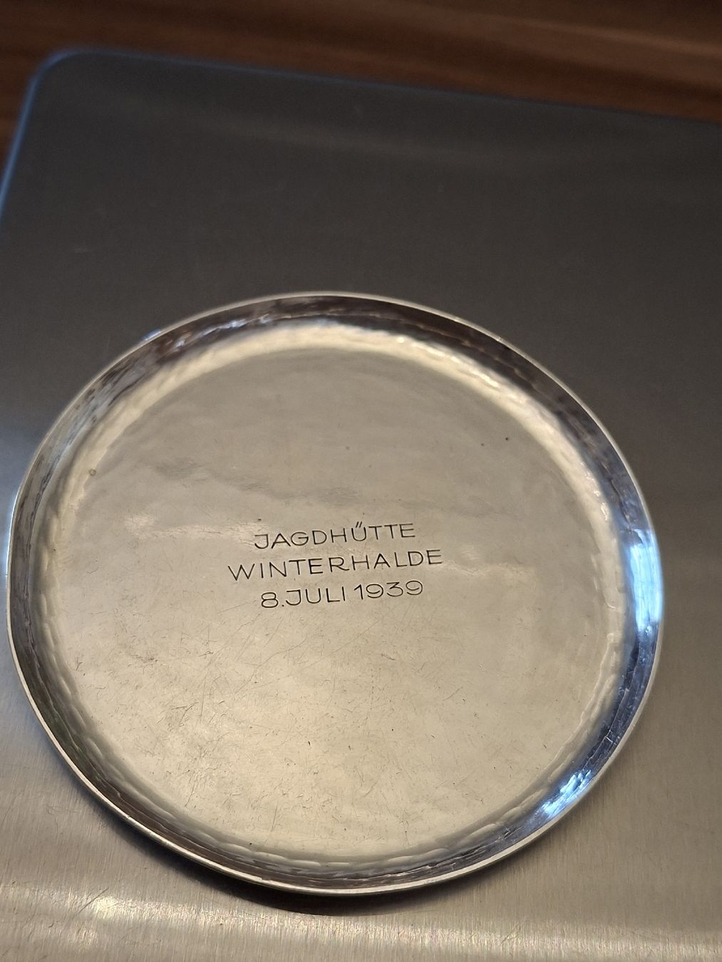 Teller: Silberteller 1934 Neubrandenburg-Lot – Gebraucht aus Neuenkirch von STMK21 3
