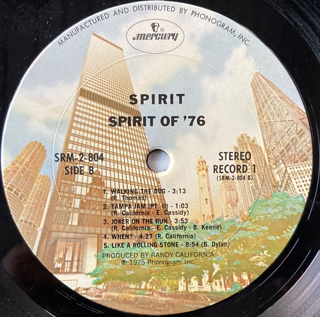 Dischi in vinile: SPIRIT - SPIRIT OF '76 – Usato da Poliez-Pittet venduto da Newtown-Records 4