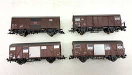 Roco H0= gedeckte Güterwagen SBB K4 GS XS - DB Gls 205