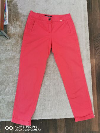 Gerry Weber 7/8 Hose Koralle, Gr. 36,  Baumwolle