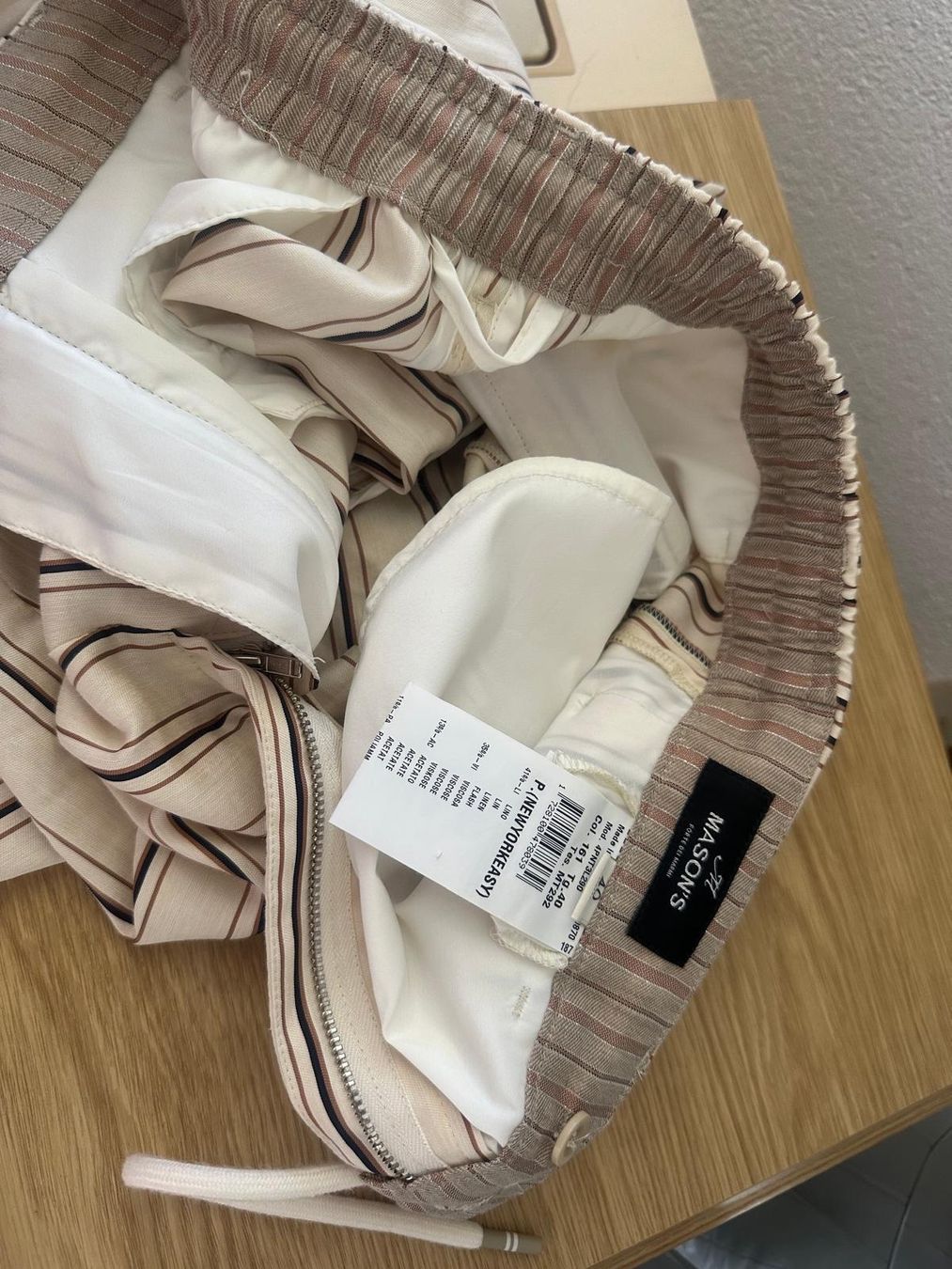 Pantaloni: Schöne Hose von MASON'S – Usato da Neuhausen venduto da Lechasseur 6