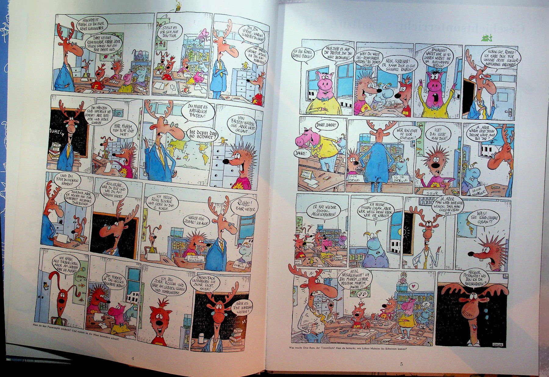 BD: Comic Klasse Muheim  Edition Moderne EA 1995 – D'occasion à Reitnau par Zaomir 3