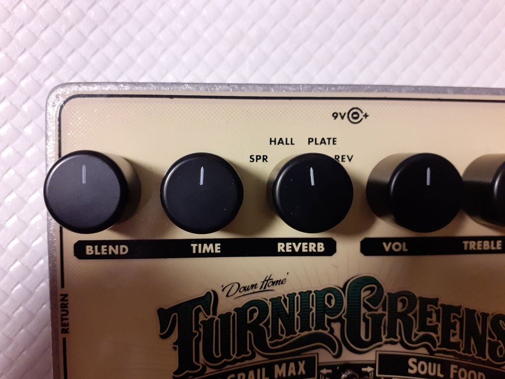Electro-Harmonix Turnip Greens (Reverb & Klon-style Overdr.) (Neu ...