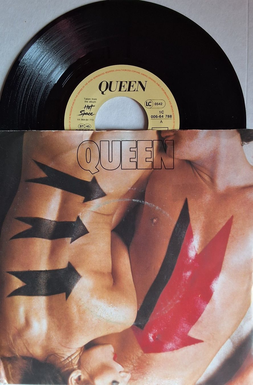Schallplatten: Vinyl single  - Queen - Body Language - 82 - VG+ – Gebraucht aus Villeret von Fil11 1