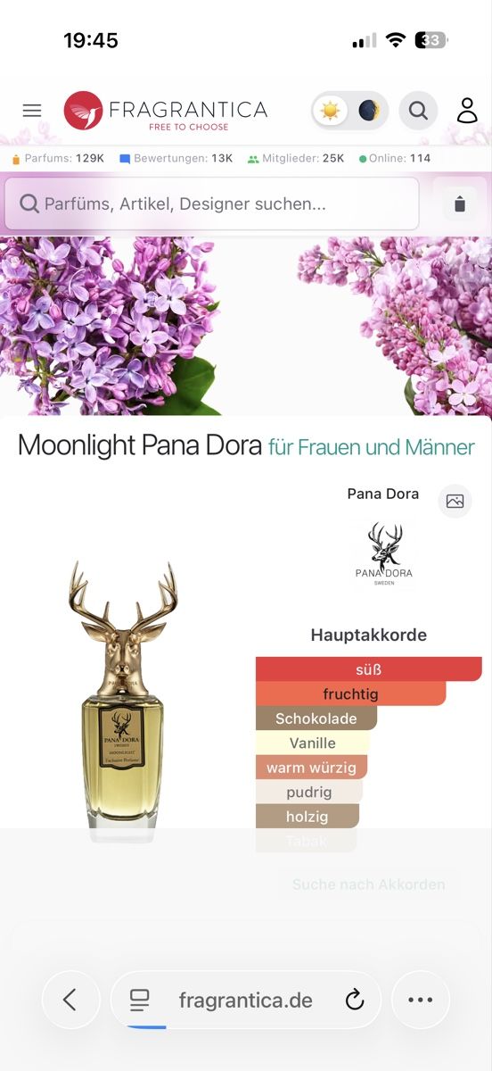 Profumi & Eau de Toilette: Pana Dora Moonlight , 2 ml – Usato da Sursee venduto da nst_czk2 1