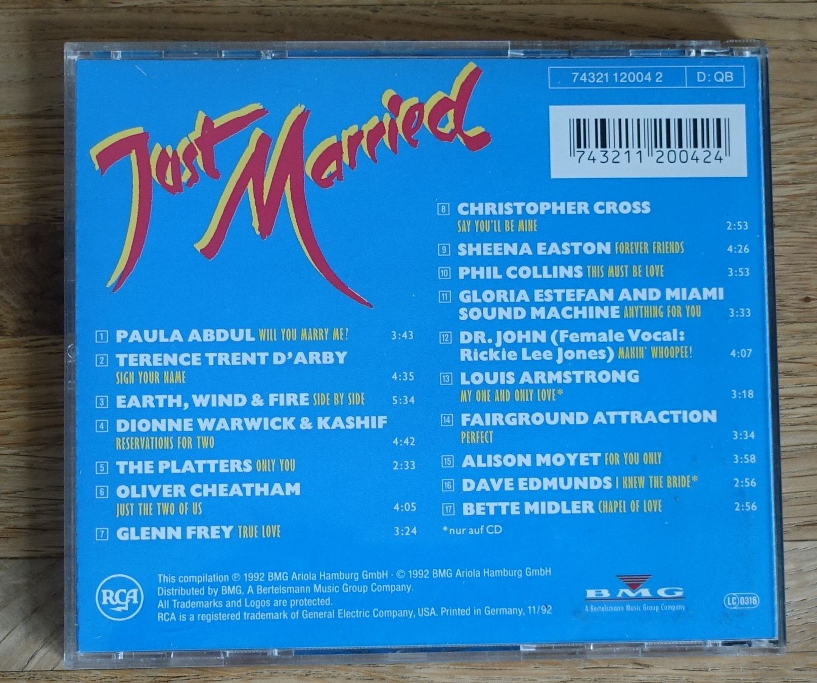 CD: Just Married - D3 – Usato da Sessa venduto da discoverymedia 1