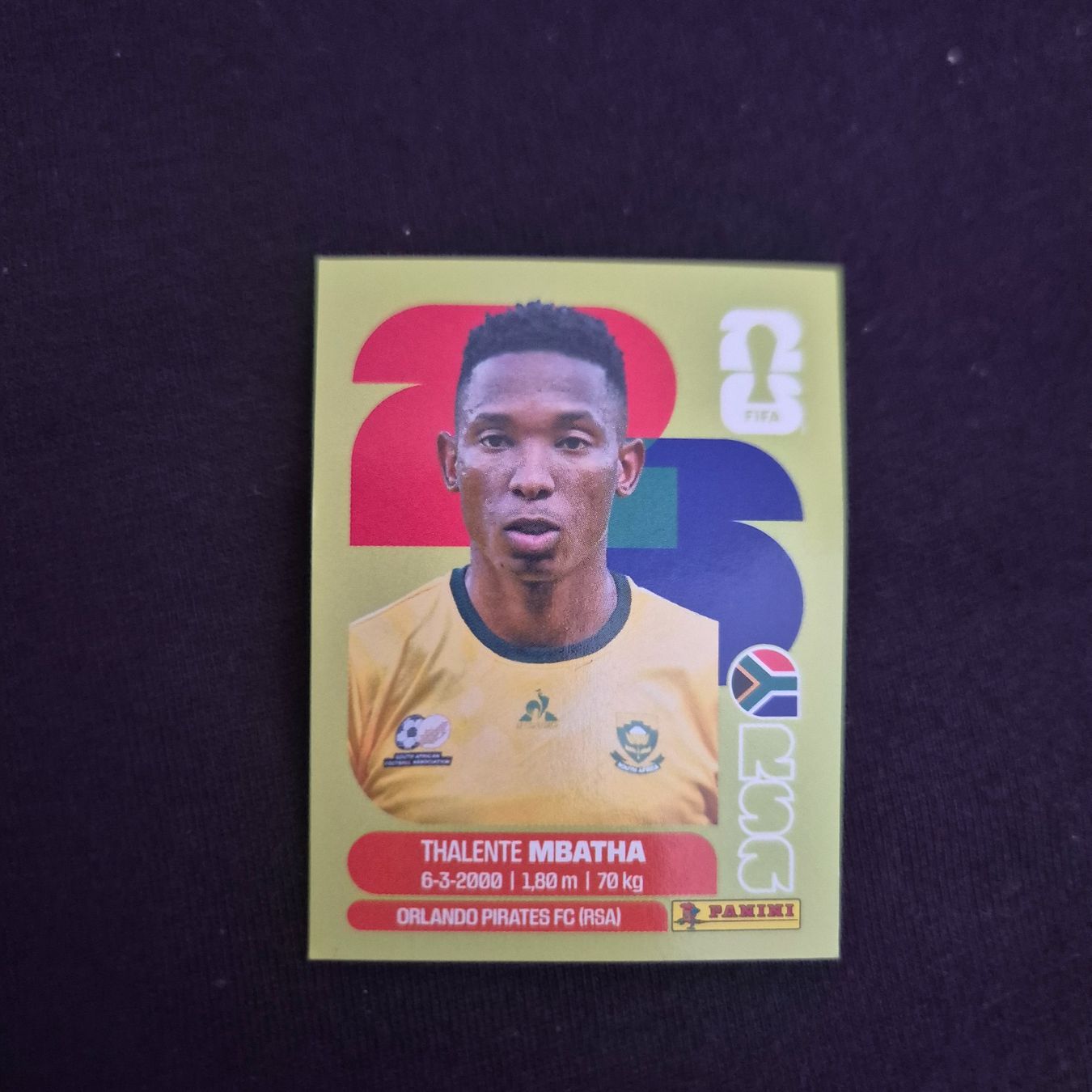 Panini Cartes à collectionner: RSA 12 Panini FIFA WM 2026 – Neuf (Voir description) à Riehen par tmw_c29m