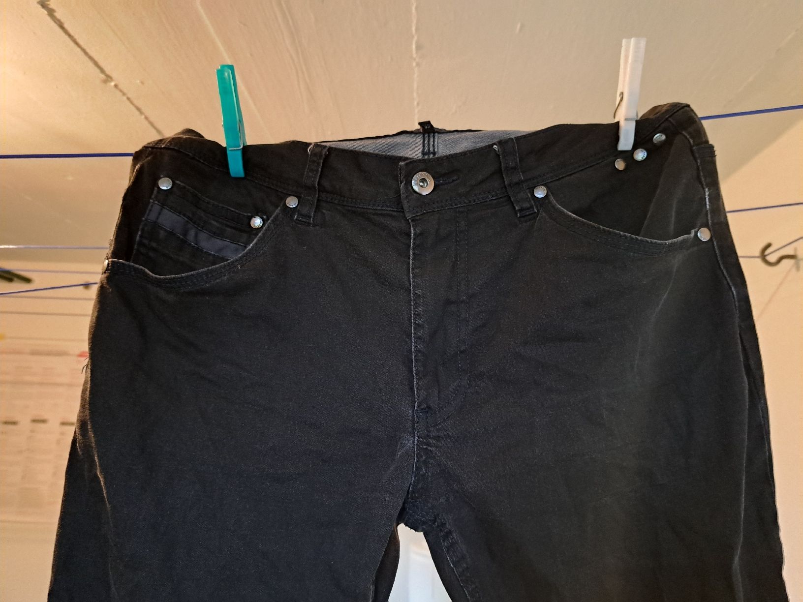 Jeans: Jeans schwarz Gr.32 Blackout no name – Usato da Bellach venduto da TORA4 1