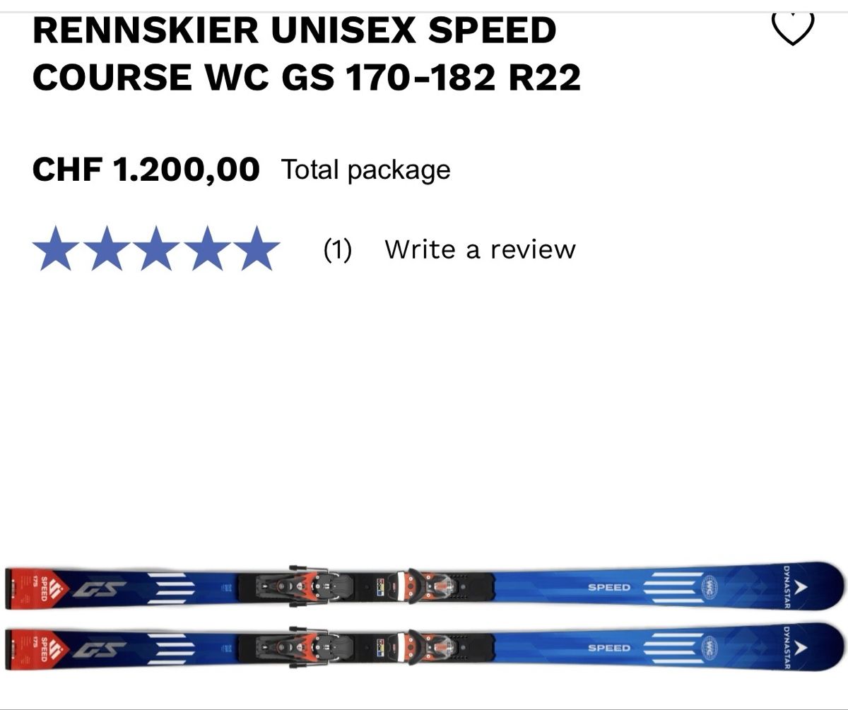 Dynastar Sci: Skis de GS 193 Fis Dynastar – Usato da Sierre venduto da rom_hx79 4