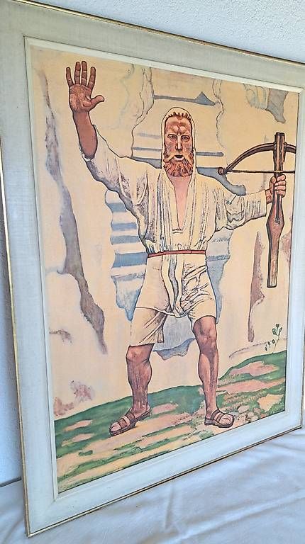 Gemälde: Wilhelm Tell von Hodler – Gebraucht aus Balsthal von Pdinu 1