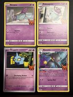 4 Pokemon Halloween Karten Sinistea Polteageist