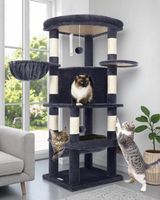 Katze Katzenbaum Kratzbaum Kletterbaum Katzenturm 130cm