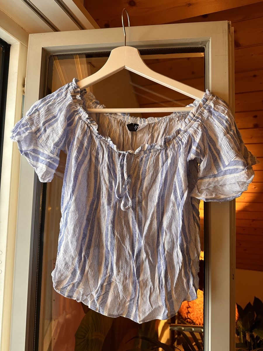 Tops: Top Crop Sommer Hellblau – D'occasion à Zürich par BettinaMarie2308