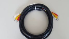 Cinch Kabel 4 m 3-polig