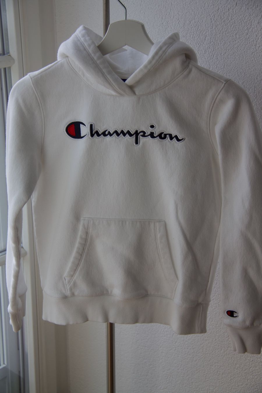 Champion Maglioni & Felpe: CHAMPION Pullover, weiss, NEU, Gr. 150-155 – Nuovo (secondo la descrizione) da Uetikon am See venduto da Vil4523 3